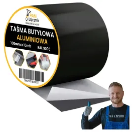 tasma-butylowa-dekarska-aluminiowa-100mm-10mb-czarny-ral9005-dachowa