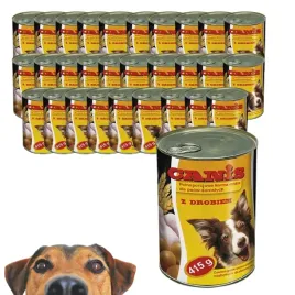 karma-mokra-dla-psa-z-drobiem-pelnoporcjowa-puszka-415g-30szt