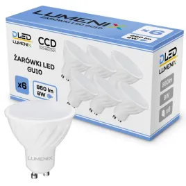 6x-zarowka-led-gu10-8w-6000k-biala-zimna-860lm-120-wydajna-premium-ccd
