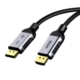 unitek-przewod-kabel-displayport-2-1-8k-120hz-3m-hdr-80gbps
