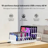 unitek-stacja-ladujaca-10xusb-2-4a-60w-biala-stan-nowy