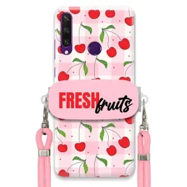 etui-do-huawei-y6p-case-uchwyt-sznurek-rozowy-fresh-fruits-kratka-owoce