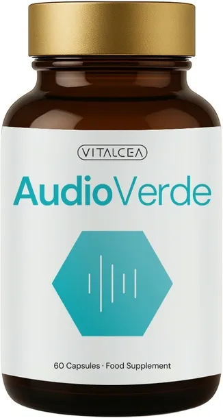 Audioverde Vitalcea - Wsparcie Dobrego Słuchu I Wzroku | Suplement 30 Kaps.
