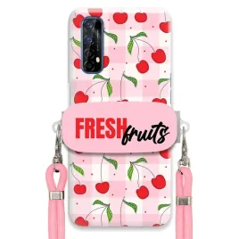 etui-do-realme-7-case-uchwyt-sznurek-rozowy-fresh-fruits-kratka-owoce