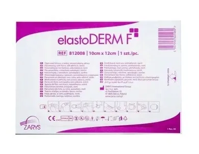 Opatrunek foliowy plaster elastoDERM 10x12cm 100 szt