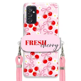 etui-do-samsung-m52-5g-case-uchwyt-sznurek-rozowy-fresh-cherry-kokardy