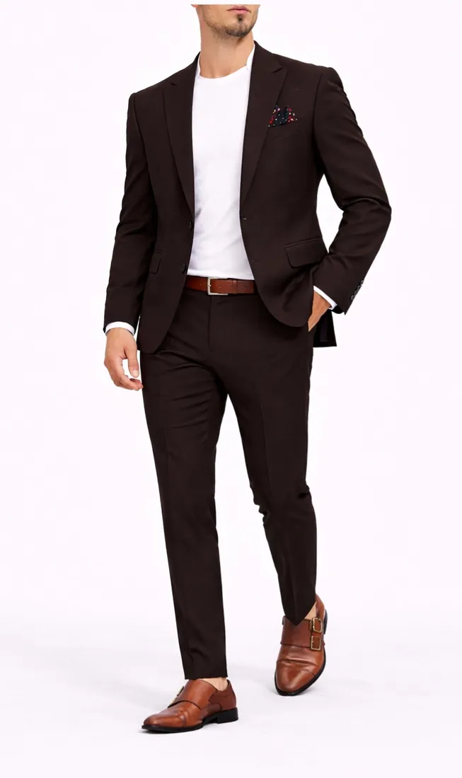 garnitur-brazowy-spodnie-w-kant-slim-sportowo-elegancki-wizytowy-52-36-xl-stan-nowy