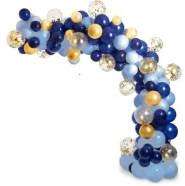 girlanda-balonowa-niebieska-zlota-konfetti-balony-75-szt