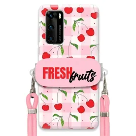 etui-do-huawei-p40-case-uchwyt-sznurek-rozowy-fresh-fruits-kratka-owoce