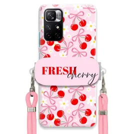 etui-do-xiaomi-poco-m4-pro-5g-case-uchwyt-sznurek-roz-fresh-cherry-kokardy