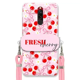 etui-do-xiaomi-redmi-8-case-uchwyt-sznurek-rozowy-fresh-cherry-kokardy