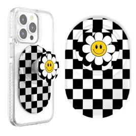 popgrip-okraly-uchwyt-skladany-do-telefonu-uroczy-kwiatek-szachownica-grip
