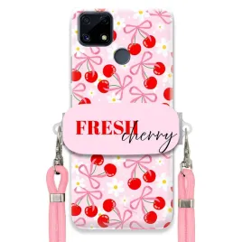 etui-do-realme-c25-case-uchwyt-sznurek-roz-fresh-cherry-wisienki-kokardki