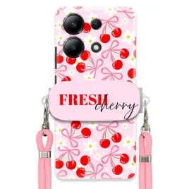 etui-do-xiaomi-redmi-note-13-4g-case-uchwyt-sznurek-rozowy-fresh-cherry