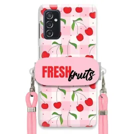 etui-do-samsung-m52-5g-case-uchwyt-sznurek-rozowy-fresh-fruits-kratka