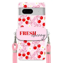 etui-do-google-pixel-7-case-uchwyt-sznurek-rozowy-fresh-cherry-kokardy