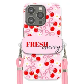 etui-do-iphone-15-pro-case-uchwyt-sznurek-rozowy-fresh-cherry-kokardy