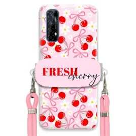 etui-do-realme-7-case-uchwyt-sznurek-rozowy-fresh-cherry-kokardy-pink