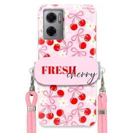 etui-do-xiaomi-redmi-10-5g-case-uchwyt-sznurek-rozowy-fresh-cherry-kokardy