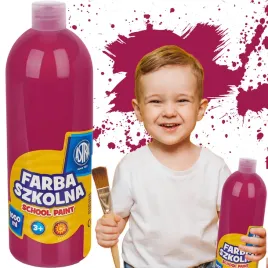 farba-plakatowa-w-butelce-1000ml-rozowa-do-szkoly