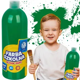farba-plakatowa-w-butelce-1000ml-jasnozielona-do-szkoly