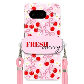 etui-do-google-pixel-8-case-uchwyt-sznurek-rozowy-fresh-cherry-kokardy