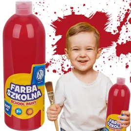 farba-plakatowa-w-butelce-1000ml-czerwona-do-szkoly