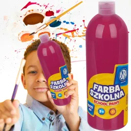 farba-plakatowa-w-butelce-1000ml-rozowa-do-szkoly