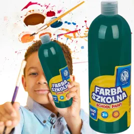 farba-plakatowa-w-butelce-1000ml-ciemnozielona-do-szkoly
