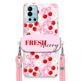 etui-do-oneplus-9r-case-uchwyt-sznurek-roz-fresh-cherry-wisienki-kokardki