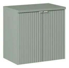 szafka-lazienkowa-60-cm-z-blatem-zielonym-i-frezowanym-frontem