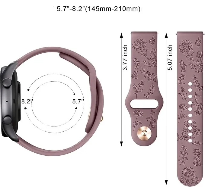 pasek-silikon-2-do-garmin-venu-2-plus-brazowy-stan-nowy