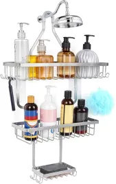 polka-prysznicowa-bez-wiercenia-3-koszyczki-10-haczykow-balle-vous