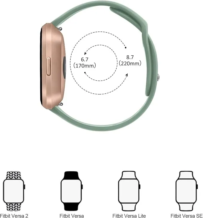 pasek-silikonowy-do-fitbit-versa-zielony-stan-nowy