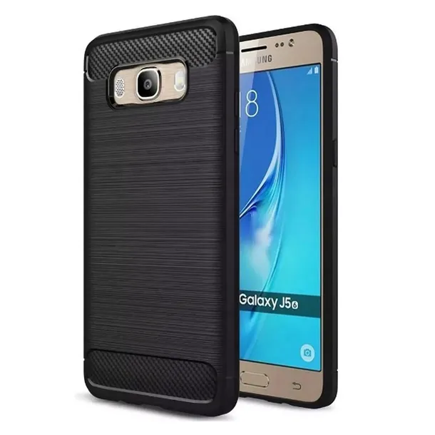 ETUI NA TELEFON SAMSUNG GALAXY J5 2015 CASE CARBON PANCERNE + SZKŁO