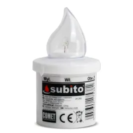 wklad-elektryczny-led-10-cm-bialy-z-bateriami-comet-asco-2r14-wklad-led