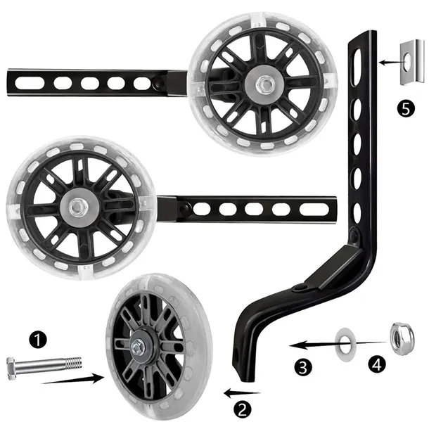 kolka-boczne-do-roweru-dzieciecego-kola-podporowe-do-rowerku-swiecace-led-stan-nowy-kolor-czarny