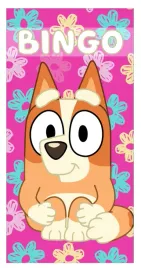 recznik-plazowy-bluey-bingo-rozowy-140x70cm-szybkoschnacy