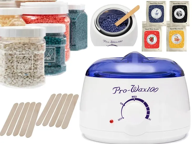 PODGRZEWACZ WOSKU + TWARDY WOSK 600g+100 PATYCZKÓW