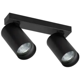 lampa-sufitowa-nowoczesna-czarna-2-reflektorki-ruchome-listwa-20-cm-alfa