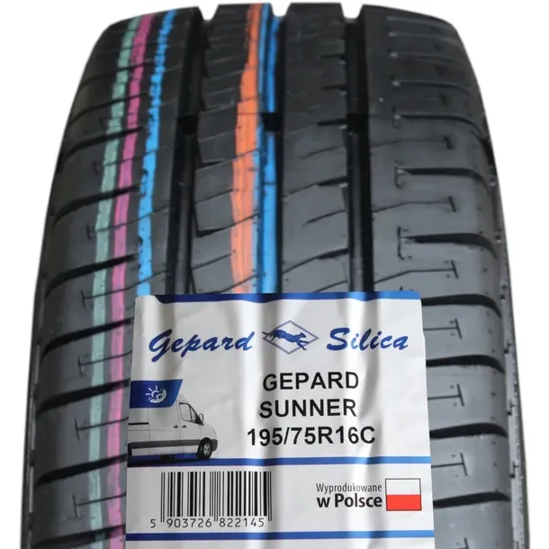 4x 195/75R16C OPONY LETNIE DOSTAWCZE BUS 4 sztuki