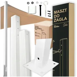 maszt-slup-do-zagla-ogrodowego-3-wysokosci-240-cm-bialy-zestaw-stopa-montaz
