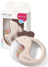 babyono-grzechotka-ergonomiczna-parrot-3m