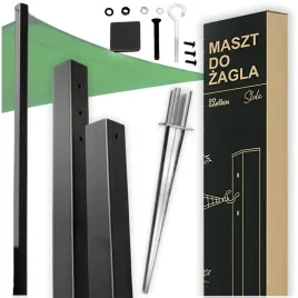 maszt-slup-do-zagla-ogrodowego-kotwa-zestaw-regulowana-wysokosc-240-cm