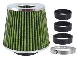 filtr-powietrza-stozkowy-155x130x120-mm-limonkowy-chrom-adaptery-60-63