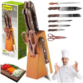 zestaw-komplet-5-nozy-w-bloku-8-el-blok-noze-kuchenne-nozyce-ostrzalka