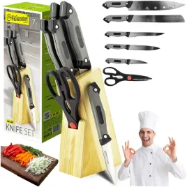 zestaw-komplet-5-nozy-w-bloku-7-elementow-blok-noze-kuchenne-nozyce