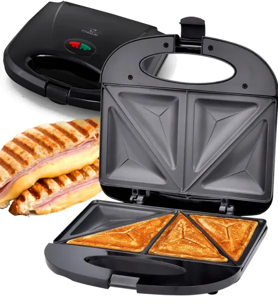 MOCNY TOSTER OPIEKACZ DO KANAPEK TOSTÓW SANDWICH