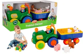 dumel-traktor-z-przyczepa-farmer-5-zwierzatek-jezdzi-melodie-12m