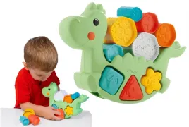 chicco-sorter-ukladanka-wieza-dino-eco-2w1-12m